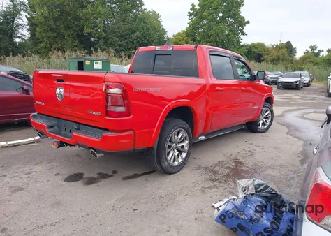 2020 Ram 1500 Laramie 4X4 5'7 Box из США, поврежденный, VIN 1C6SRFJT5LN134253